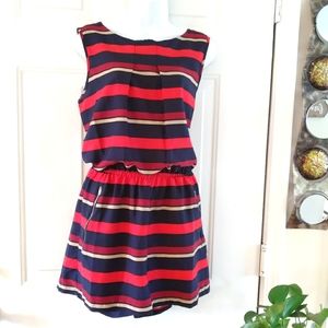 Speed Control New York Stripe Romper. Size L